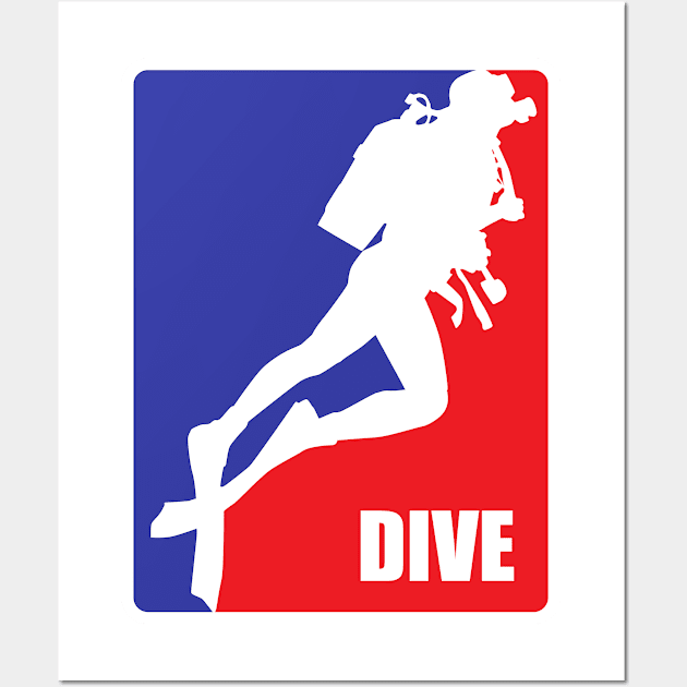 DIVE Wall Art by HSDESIGNS